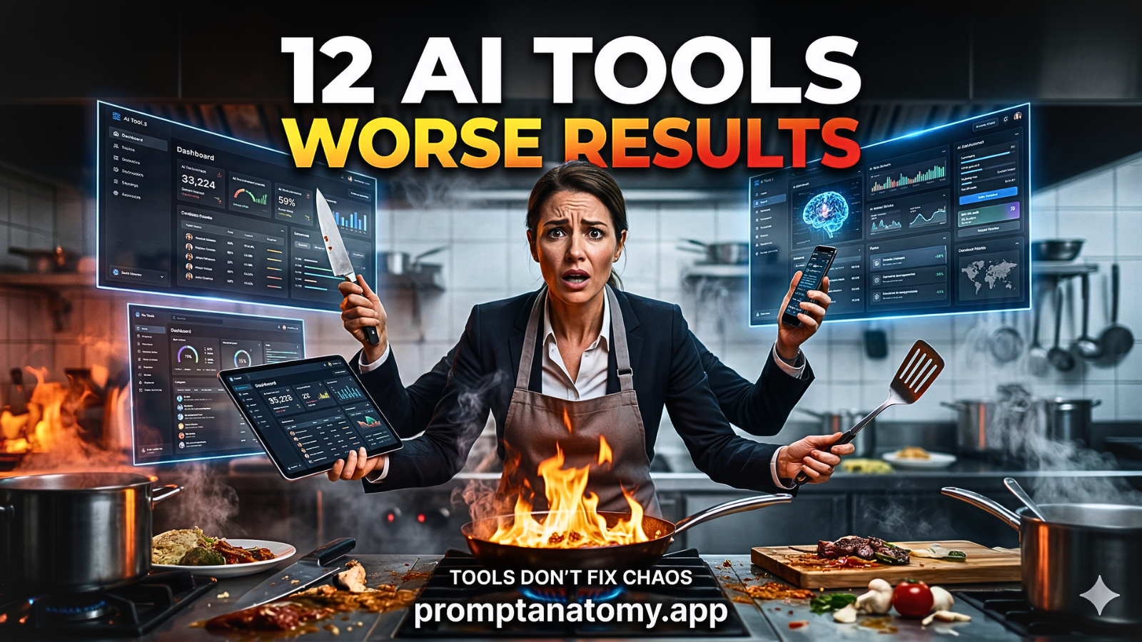 More AI tools do not fix chaotic instructions